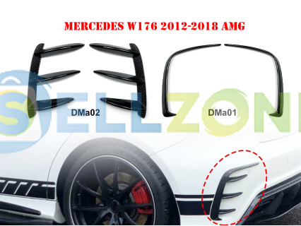 Πρόσθετη αεροτομή Tuning για τον πίσω προφυλακτήρα για Mercedes AMG A W176 - DMa01 DMa02